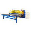 Concrete construction building foundation rebar netting machine